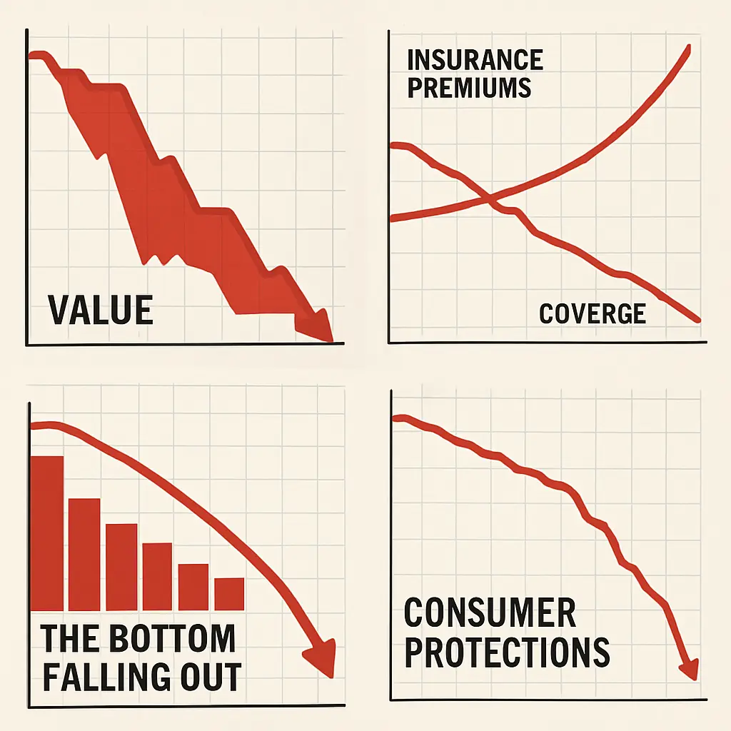Bottom Falling Out Charts